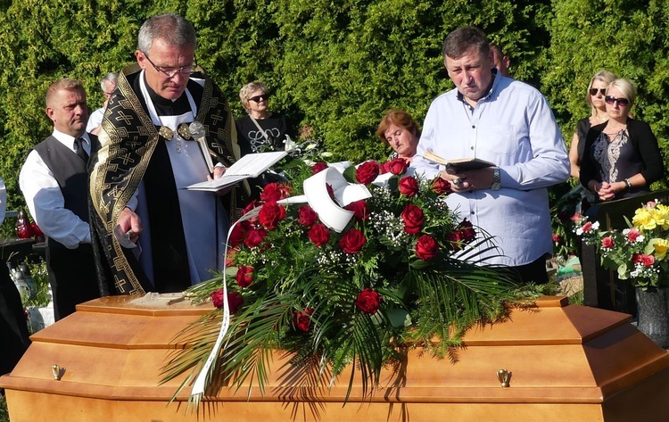 Pogrzeb śp. Marii Ciurli - gospodyni leśniańskiej parafii z 21-letnim stażem