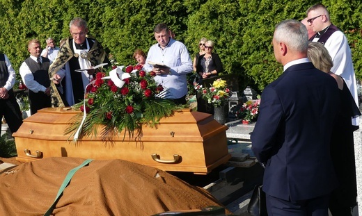 Pogrzeb śp. Marii Ciurli - gospodyni leśniańskiej parafii z 21-letnim stażem