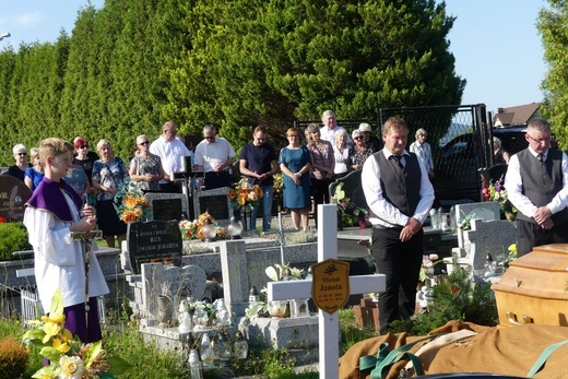 Pogrzeb śp. Marii Ciurli - gospodyni leśniańskiej parafii z 21-letnim stażem