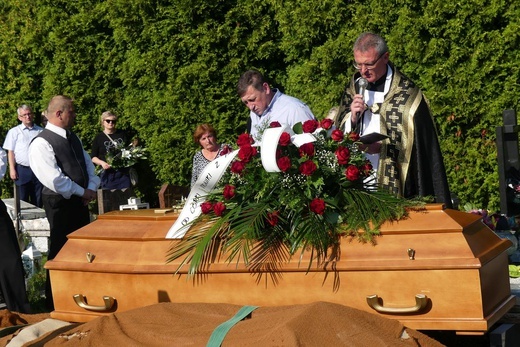 Pogrzeb śp. Marii Ciurli - gospodyni leśniańskiej parafii z 21-letnim stażem