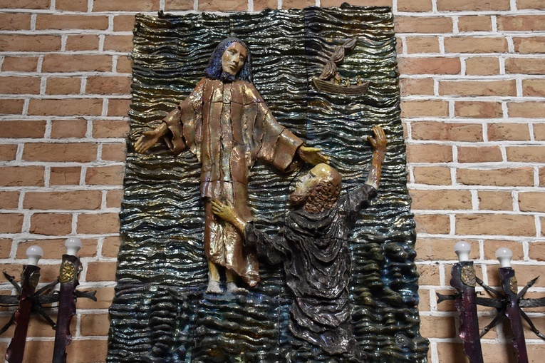 Kaplica Ludzi Morza w bazylice Mariackiej - dzieło J. Karczewskiej-Koniecznej i Stanisława Koniecznego