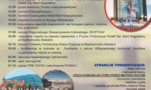 Rodzinne świętowanie u św. Marii Magdaleny w Międzybrodziu Bialskim