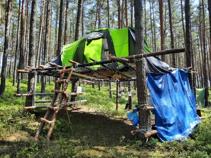 Obozy Skautów Europy - harcerki i wilczki z Rybnika i okolic