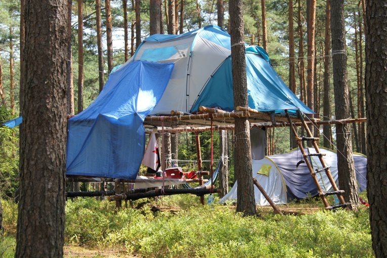 Obozy Skautów Europy - harcerki i wilczki z Rybnika i okolic