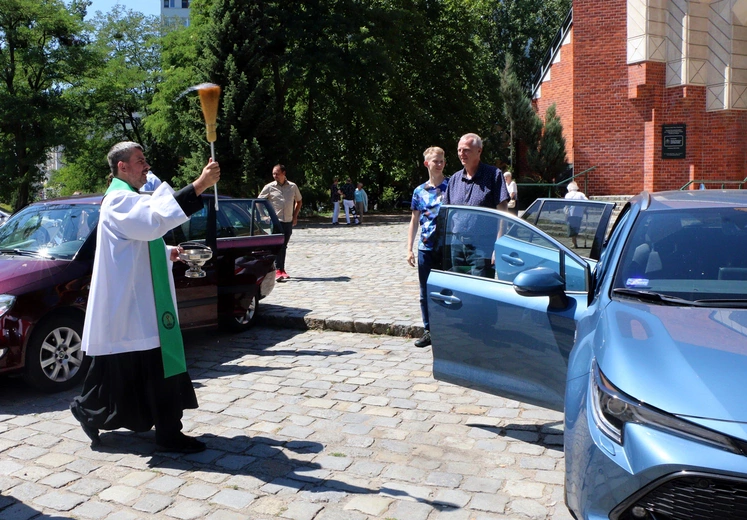 Błogosławieństwo pojazdów i kierowców z okazji wspomnienia św. Krzysztofa