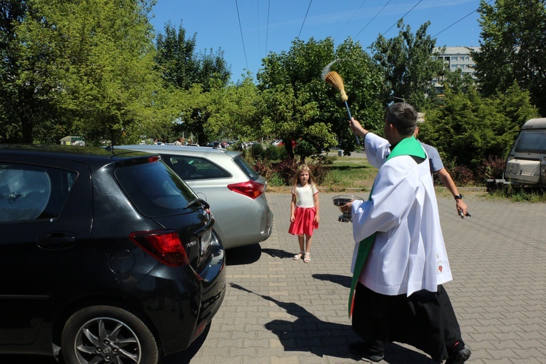 Błogosławieństwo pojazdów i kierowców z okazji wspomnienia św. Krzysztofa