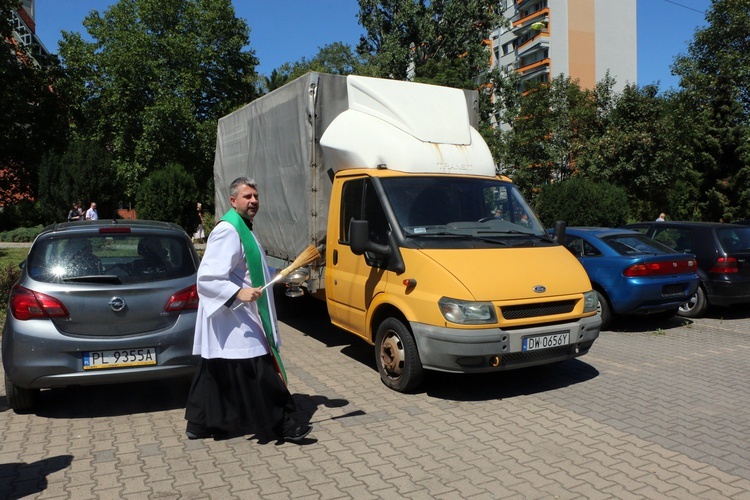Błogosławieństwo pojazdów i kierowców z okazji wspomnienia św. Krzysztofa