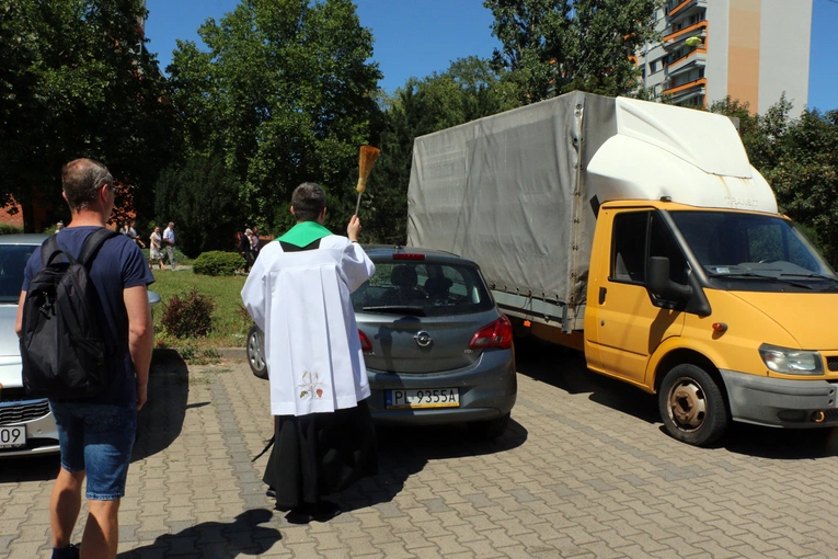 Błogosławieństwo pojazdów i kierowców z okazji wspomnienia św. Krzysztofa
