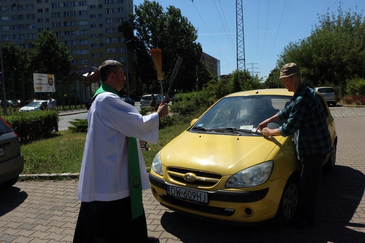 Błogosławieństwo pojazdów i kierowców z okazji wspomnienia św. Krzysztofa