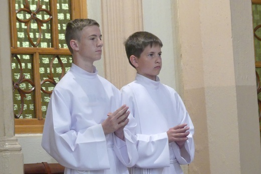 Kierowcy u św. Józefa Bilczewskiego w Wilamowicach
