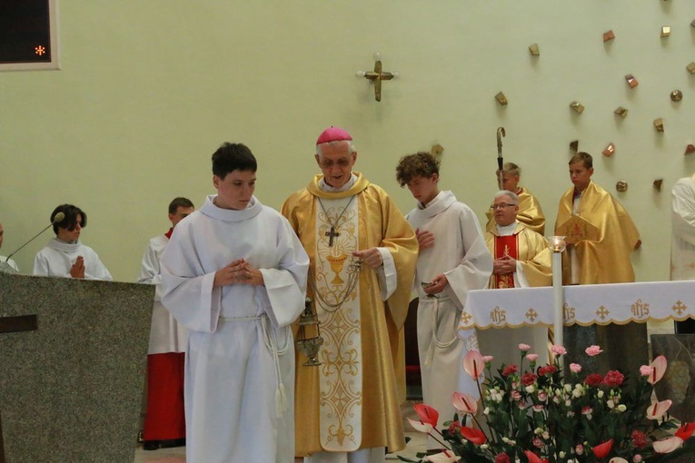 Powitanie nowego proboszcza