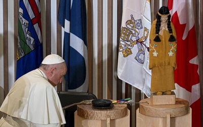 Papież odprawi dziś Mszę w Edmonton i weźmie udział w pielgrzymce nad Jezioro Świętej Anny