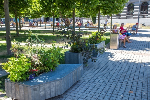 Katowice. Park kieszonkowy nad Rawą ma także wymiar ekologiczny