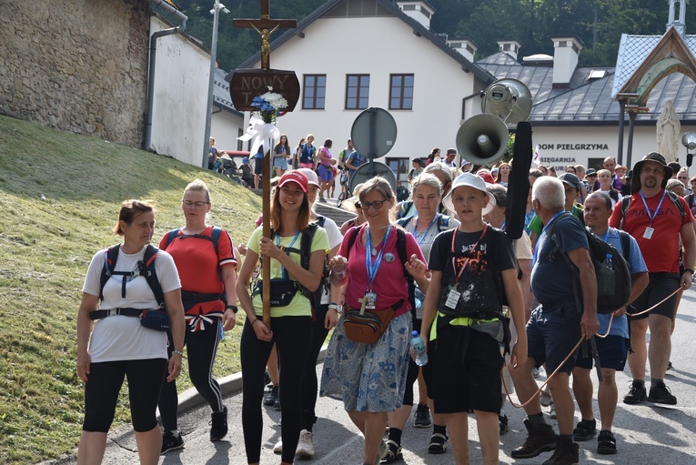 Górale w drodze na Jasną Górę