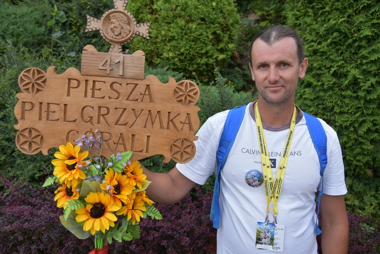 Górale w drodze na Jasną Górę