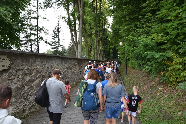 Górale w drodze na Jasną Górę
