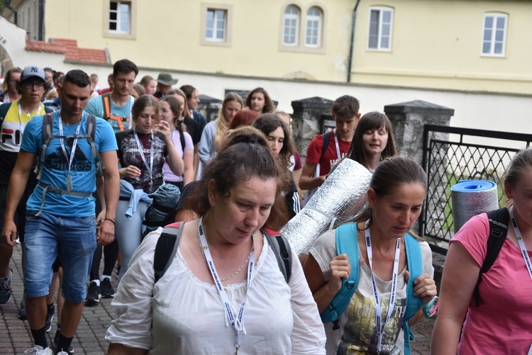 Górale w drodze na Jasną Górę