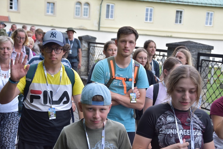 Górale w drodze na Jasną Górę