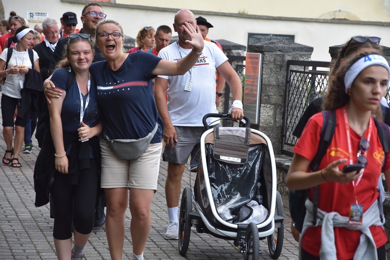 Górale w drodze na Jasną Górę