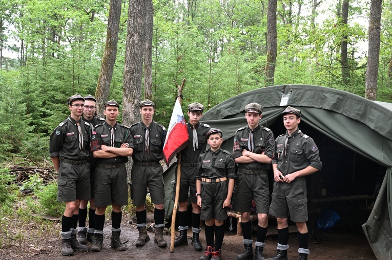 Obóz ZHR pod Polanowem