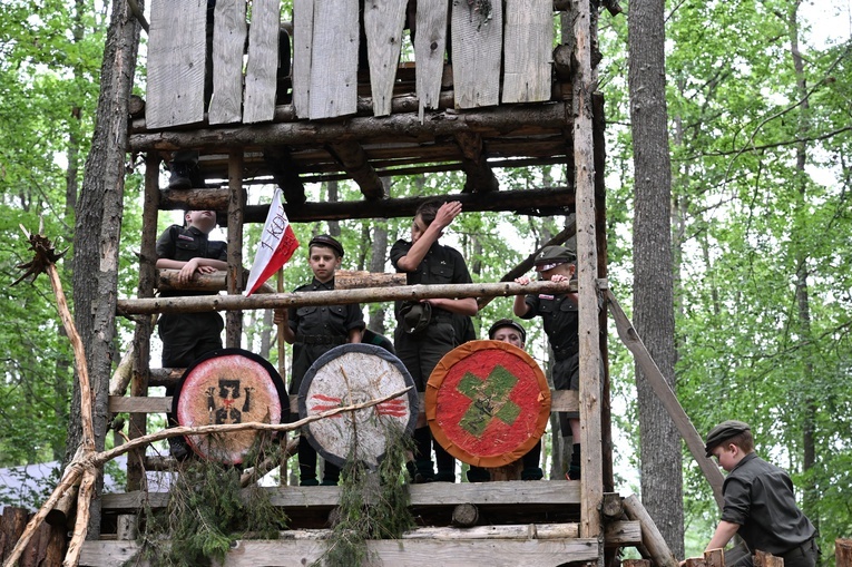 Obóz ZHR pod Polanowem