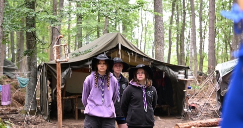 Obóz ZHR pod Polanowem