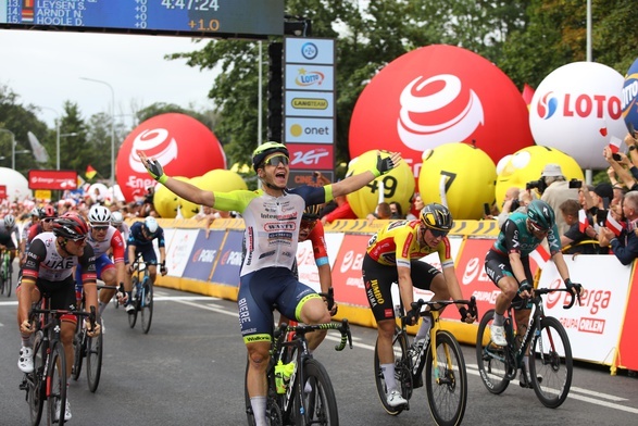 Tour de Pologne - Thijssen wygrał etap, Abrahamsen w żółtej koszulce