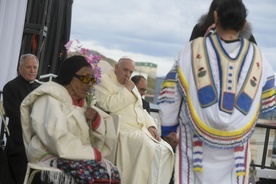 Franciszek wśród Inuitów w Iqaluit