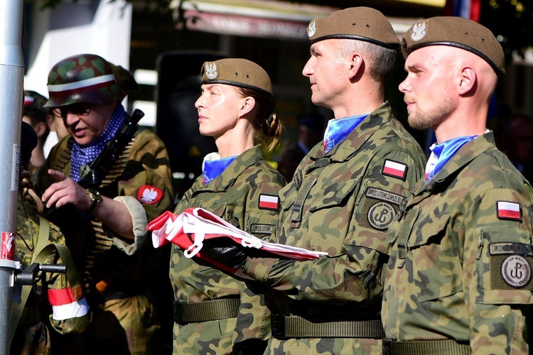 Olsztyn. Uroczystości rocznicowe powstania warszawskiego