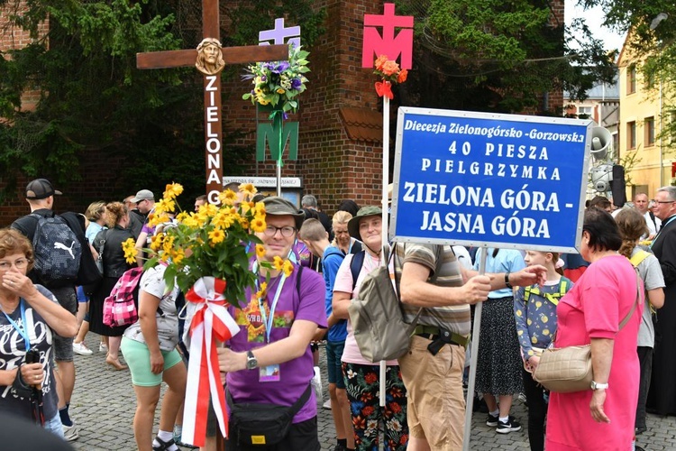 Piesza Pielgrzymka z Zielonej Góry zmierza do Czarnej Madonny