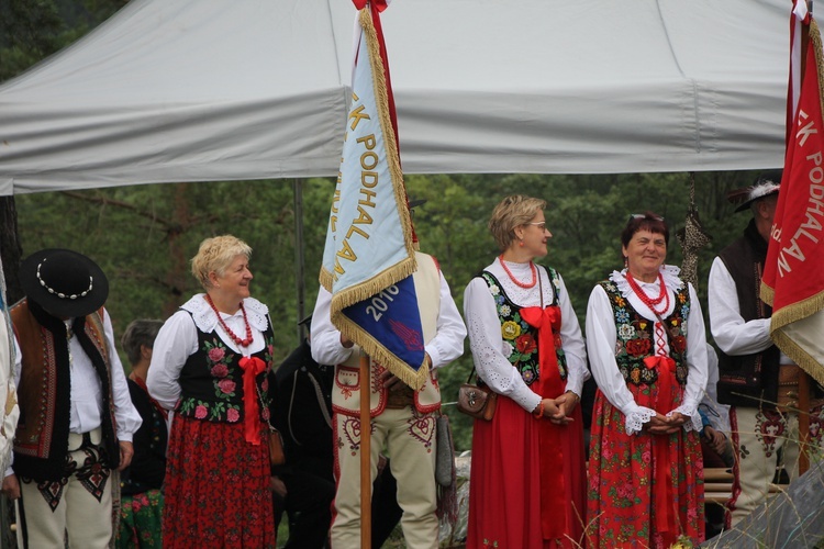 Ochotnica Górna. Poświęcenie odnowionego krzyża