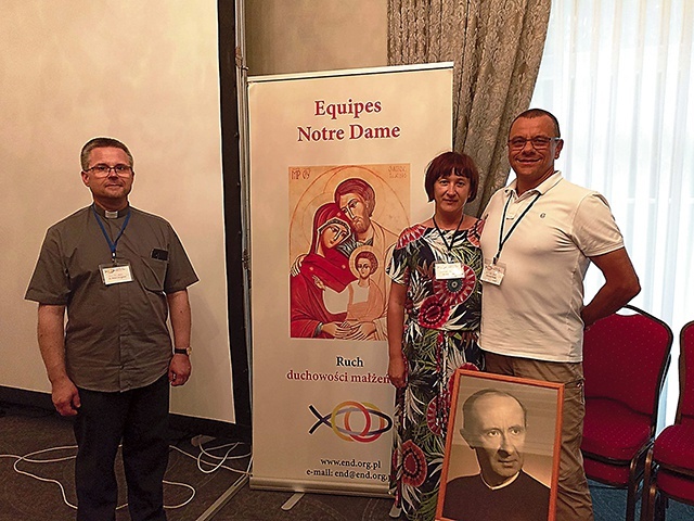 W spotkaniu uczestniczyli Barbara i Krzysztof Stasiakowie  oraz ks. Robert Awerjanow.