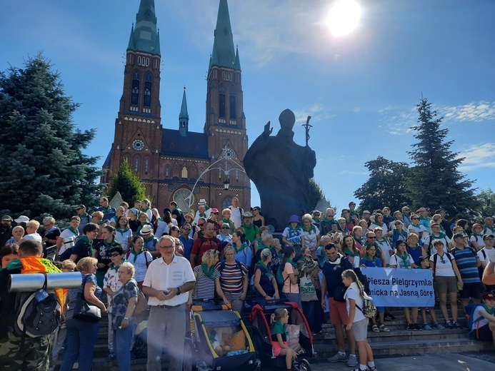 77. Rybnicka Pielgrzymka na Jasną Górę. Dzień I