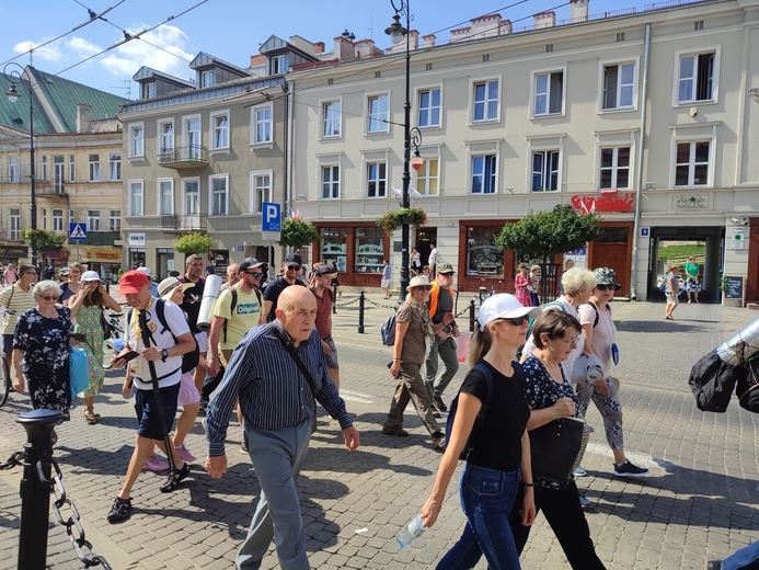 Wyjście lubelskiej pielgrzymki 