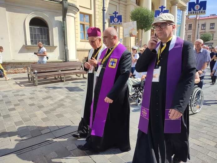 Wyjście lubelskiej pielgrzymki 