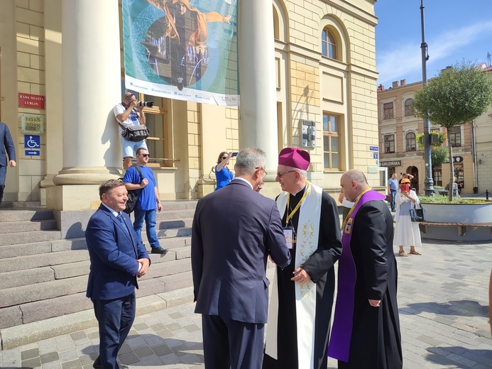 Wyjście lubelskiej pielgrzymki 