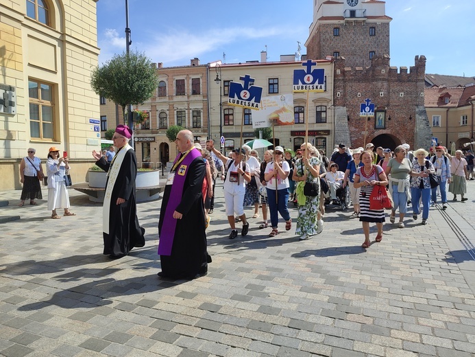 Wyjście lubelskiej pielgrzymki 