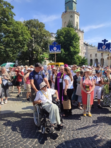 Wyjście lubelskiej pielgrzymki 