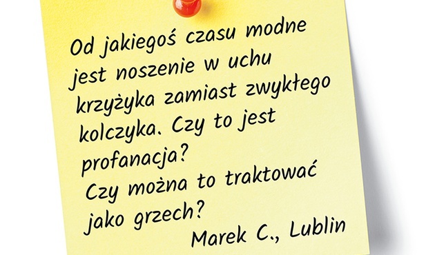 Krzyżyk w uchu