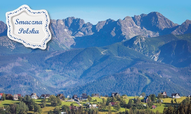 Widok z Zębu na Tatry, z Pasma Gubałowskiego, zapiera dech w piersi.