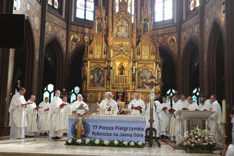 Rybnik. Pielgrzymi wyruszyli na szlak