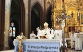 Rybnicka pielgrzymka - Eucharystia na rozpoczęcie