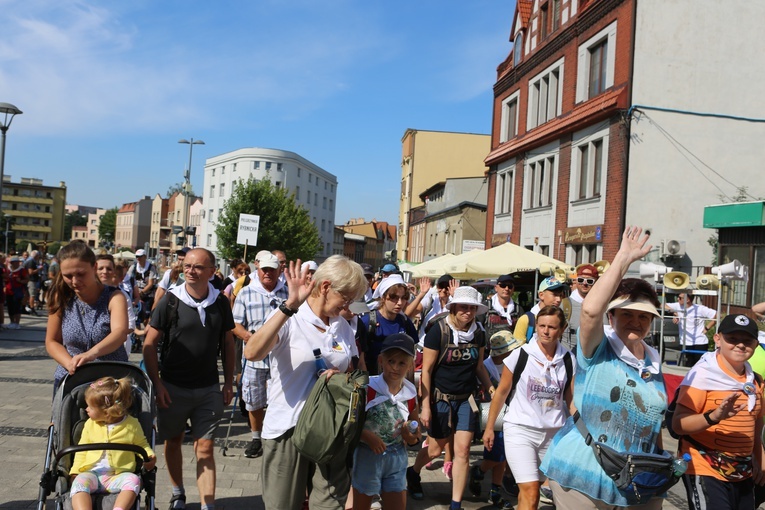 Rybnicka pielgrzymka - wymarsz