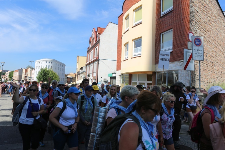 Rybnicka pielgrzymka - wymarsz