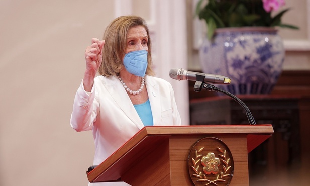 Zakończyła się wizyta szefowej Izby Reprezentantów USA Nancy Pelosi na Tajwanie