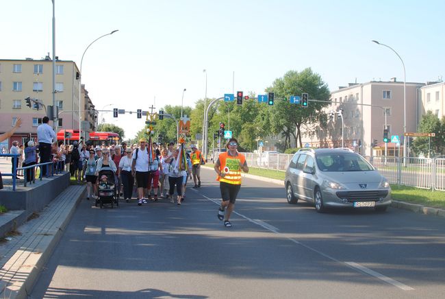 Stalowa Wola. XXXIX Piesza Pielgrzymka na Jasną Górę.