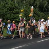 Pątnicy z grupy Floriana i Jadwigi.