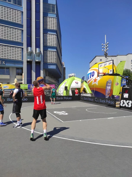 Mistrzostwa Polski w koszykówce 3x3 w Katowicach