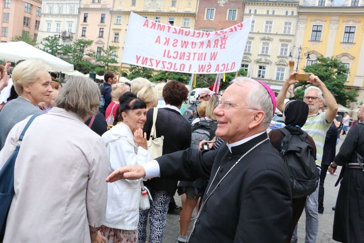 Wyjście Pieszej Pielgrzymki Krakowskiej 2022