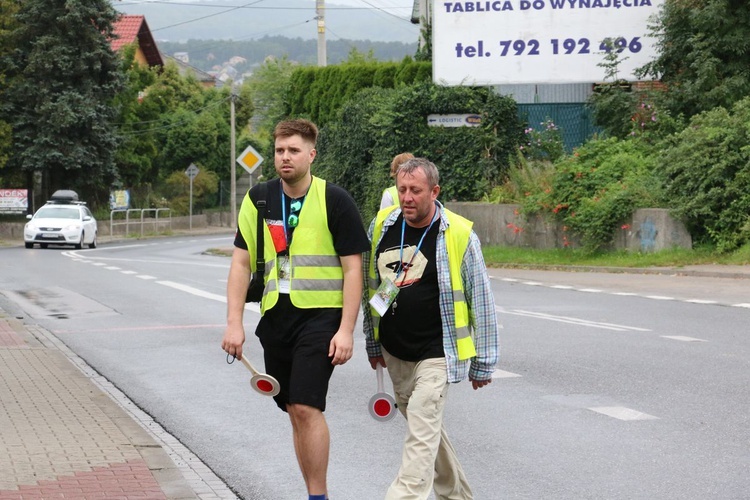 Postój pielgrzymów w Liszkach 2022